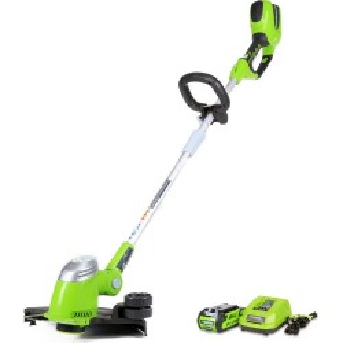 GreenWorks G-MAX 40V 13-Inch Cordless String Trimmer with 2AH Battery and Charger Inc.