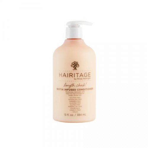 Hairitage Length Check! Biotin & Jamaican Castor Oil Hair Conditioner Infused Intensive Treatment for Coily, Curly, & Wavy Hair Types|...