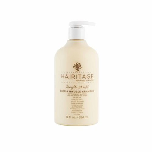 Hairitage Length Check! Biotin Shampoo with Jamaican Black Castor Oil for Hair Growth & Volume | Sulfate Free Shampoo &...
