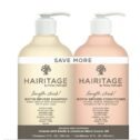 Hairitage Length Check Biotin & Castor Oil Shampoo and Conditioner 2-Pack for Hair Growth and Volume 13 fl oz