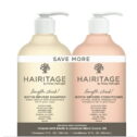 Hairitage Length Check Biotin + Jamaican Black Castor Oil Shampoo and Conditioner Set for Hair Growth, Thickening & Volume -...