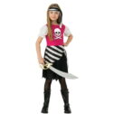 Halloween Girls Pirate Costume, Medium, by Way To Celebrate, Size M