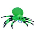 Halloween Inflatable Decorations Spider Yard Decoration for Halloween Holiday Party Outdoor