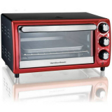 Hamilton Beach Toaster Oven, Red with Gray Accents, 31146 On Sale At Walmart