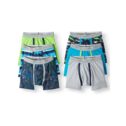 Hanes Toddler Boys EcoSmart Tagless Boxer Brief Underwear, 6-Pack