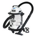 HART 6 Gallon 5 Peak HP Stainless Steel Wet/Dry Vacuum with Cartridge Filter, VOC608S 3702