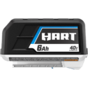 HART 40-Volt 6.0Ah Lithium-Ion Battery (Charger Not Included)