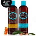 HASK ARGAN OIL Shampoo and Conditioner Set Repairing for All Hair Types, Color Safe, Gluten-Free, Sulfate-Free, Paraben-Free - 1 Shampoo...