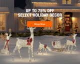 Home Depot Christmas Clearance Up to 75% Off