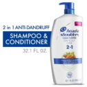 Head and Shoulders 2 in 1 Shampoo Conditioner, Dry Scalp, 32.1 fl oz