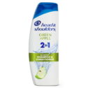 Head & Shoulders 2 in 1 Dandruff Shampoo and Conditioner, Green Apple, 12.5 oz
