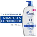 Head & Shoulders Anti Dandruff 2in1 Shampoo and Conditioner, Classic Clean, 32.1oz