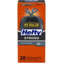 Hefty 28-Count 30 Gallon Strong Large Trash Bags