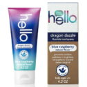 hello Kids Dragon Dazzle Blue Raspberry Fluoride Toothpaste, Vegan & SLS Free