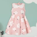 Herrnalise Toddler Kids Baby Girls Sleeveless Doll Collar Vest Dress Princess Dress summer sale !