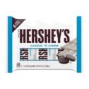 HERSHEY'S, COOKIES 'N' CREME Candy, Individually Wrapped, 1.55 oz, Bars (6 Count)