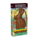 Hershey's Solid Milk Chocolate Bunny Easter Candy, Gift Box 5 oz