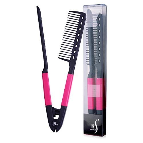 Herstyler Straightening Comb For Hair - Flat Iron Comb For Great Tresses Hair Straightener Comb With A Firm Grip -...