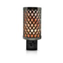 Himalayan Glow Natural Salt lamp, Knitted Nightlight Wall Plug-in