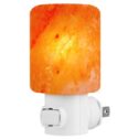 Himalayan Lamp Natural Crystal Salt Glow Hand Carved Night Wall, UL Listed Plug for Lighting, Decoration, Yellow