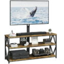 Homall 3-in-1 Flat Panel TV Stand Fit 32-65