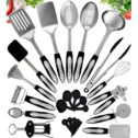 Home Hero - Kitchen Utensils - Stainless Steel Cooking Utensils Set - Nonstick Cookware Set - Dishwasher safe - 25...