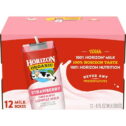 Horizon Organic Shelf-Stable 1% Low Fat Milk Boxes, Strawberry, 8 oz., 12 Pack