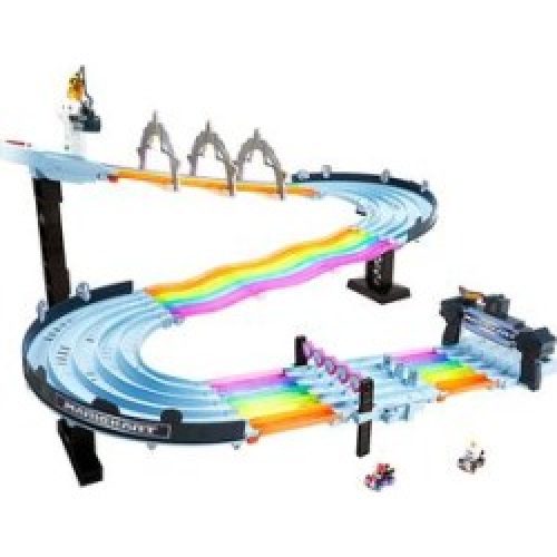 Hot Wheels Toy Cars and Trucks - Hot Wheels Mario Kart Rainbow Road Track Set