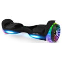 Hover-1 i-200 Electric Self-Balancing Used Hoverboard with 6.5” LED Light-Up Wheels, Dual 160W Motors, 7 mph Max Speed, and 4...