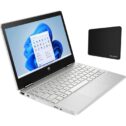 HP Pavilion x360 11.6-inch HD Touchscreen 2-in-1 Convertible Laptop PC, Intel Quad Core Pentium Silver N5030, 4GB DDR4, 128GB SSD,...