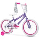 Huffy 18-Inch Sea Star Girls' Bike, Metallic Purple