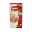 HUGGIES Little Snugglers Diapers Newborn 32 Diapers