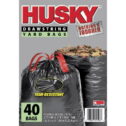 Husky Yard Bags, 39 Gallon, 40 Bags