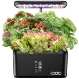 iDOO Indoor Garden Kit, Hydroponics Growing System AT WALMART