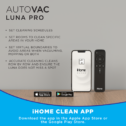 iHome AutoVac Luna Pro 3-in-1 Robot Vacuum and Vibrating Mop with Front Laser Navigation and Auto Empty Base, 2200pa Strong...