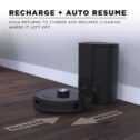 iHome AutoVac Nova Self Empty Robot Vacuum and Mop, Laser and HomeMap Navigation, Alexa/Google and App Control