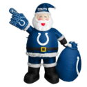Indianapolis Colts 7' Inflatable Santa