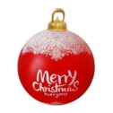 Inflatable Christmas Balls 24 Inch Outdoor Indoor Christmas Pvc Inflatable Christmas Balls Blow Up Yard Decorations Large Pvc Inflatable Balls