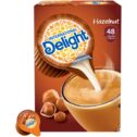 International Delight Hazelnut Coffee Creamer Singles, 48 Count