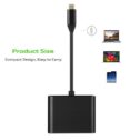 Inverlee USB 3.1 Type C To Grey USB-C 4K HDMI USB 3.0 Hub Adapter Cable For Apple