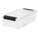 IRIS USA 5 Quart Stack & Pull™ Box, Clear