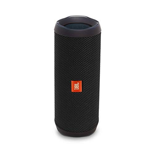JBL Flip 4, Black - Waterproof, Portable & Durable Bluetooth Speaker - Up to 12 Hours of Wireless Streaming -...