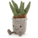 Jellycat Silly Succulent Aloe Plant Plush, 9 inches