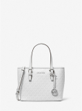 Jet Set Travel Extra-Small Logo Top-Zip Tote Bag on Sale At Michael Kors