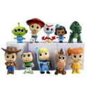 J&G 10 Pcs Toy Story 4 Figure Toys Woody Buzz Lightyear Jessie Kids Gift Set
