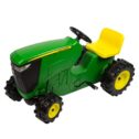 John Deere Pedal Powered Tractor, Kids Ride-On Toy Tractor With Adjustable Seat, Green