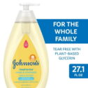 Johnson's Head-To-Toe Tear Free Baby Body Wash Soap and Shampoo, 27.1 oz