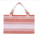 JOY Resort Chic Convertible 2 in 1 Tote to Beach Towel Rich Red