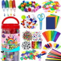 JTWEEN Arts and Crafts Supplies for Kids - Craft Art Supply Kit for Toddlers Age 4 5 6 7 8...
