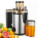 Juicer Centrifugal Juicer Machine Wide 3” Feed Chute Juice Extractor Easy to Clean, Fruit Juicer with Pulse Function and Multi-Speed...